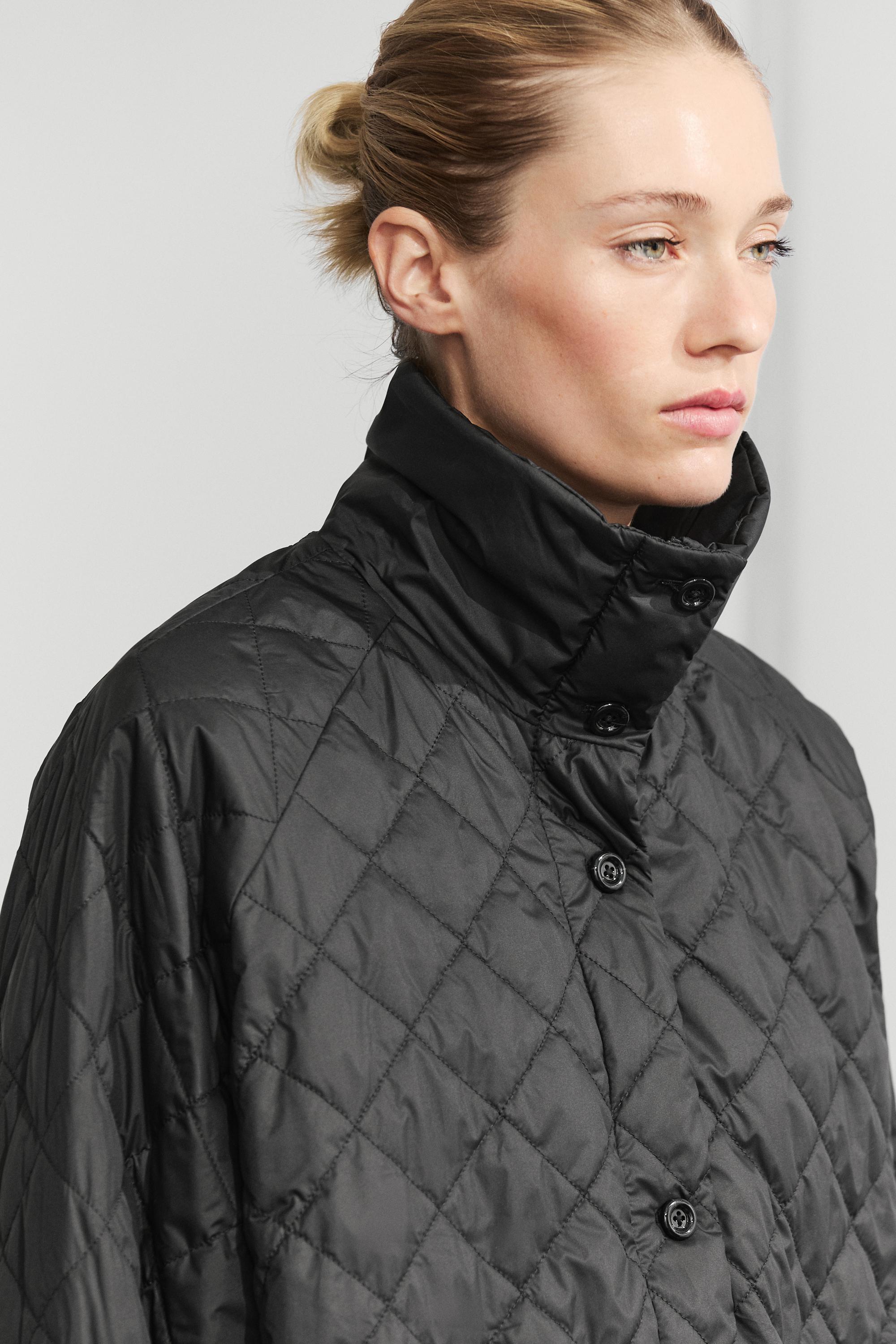 Veste bomber matelassée col montant